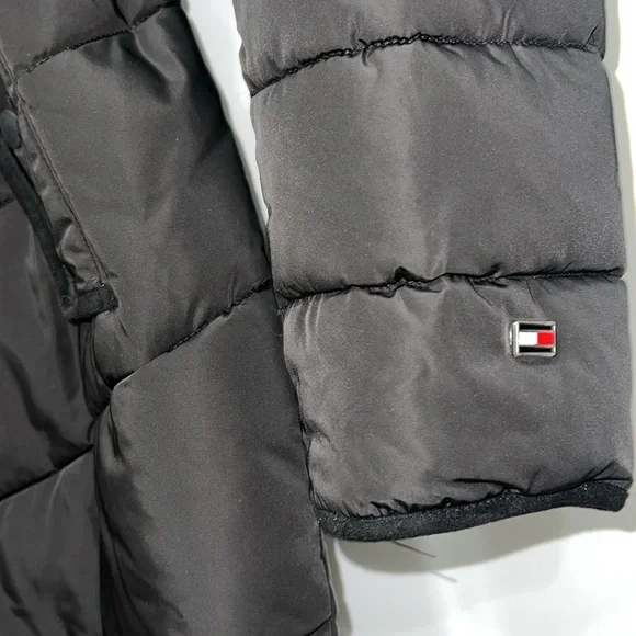 TOMMY HILFIGER 3/4 length puffer coat - Picture 5 of 10